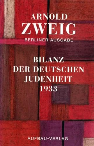Berliner Ausgabe, Bd.3/2, Bilanz der deutschen Judenheit 1933. Ein Versuch: Bd III/3.2